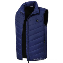 Winter Men′s Battery Heated Sleevless Jacket Hiking Heating Vest